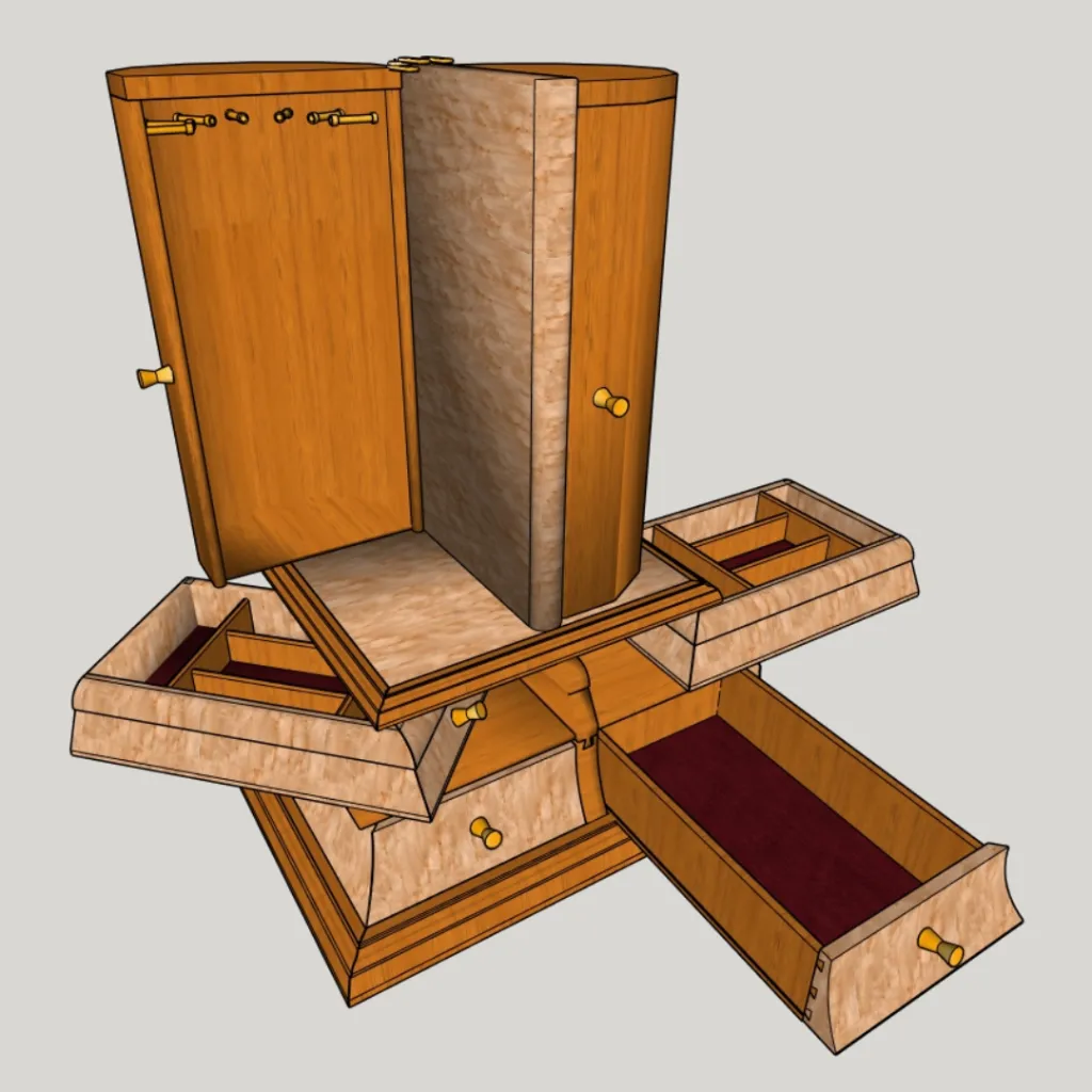 Women's Jewelry Chest