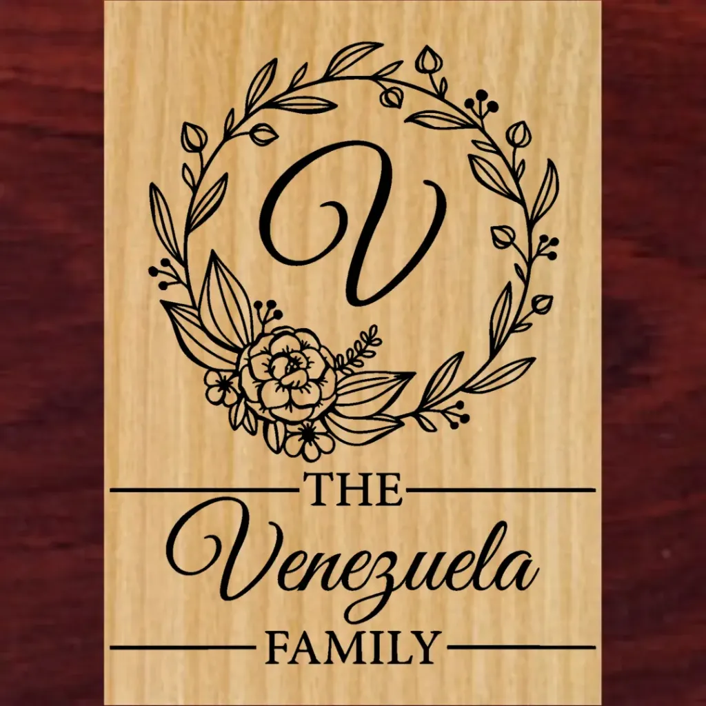[FMMGS42] Family Monogram-Sign-42